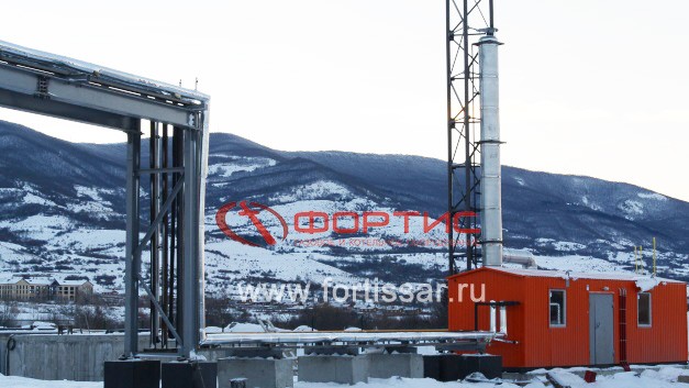 В Республику Южная Осетия г. Цхинвал была поставлена котельная Фортис 500 квт: фото №2